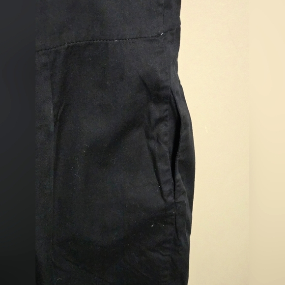 Vintage The Limited Y2K Pinstripe Bodycon Soft Goth Sheath Dress, Size 0 - Picture 5 of 6